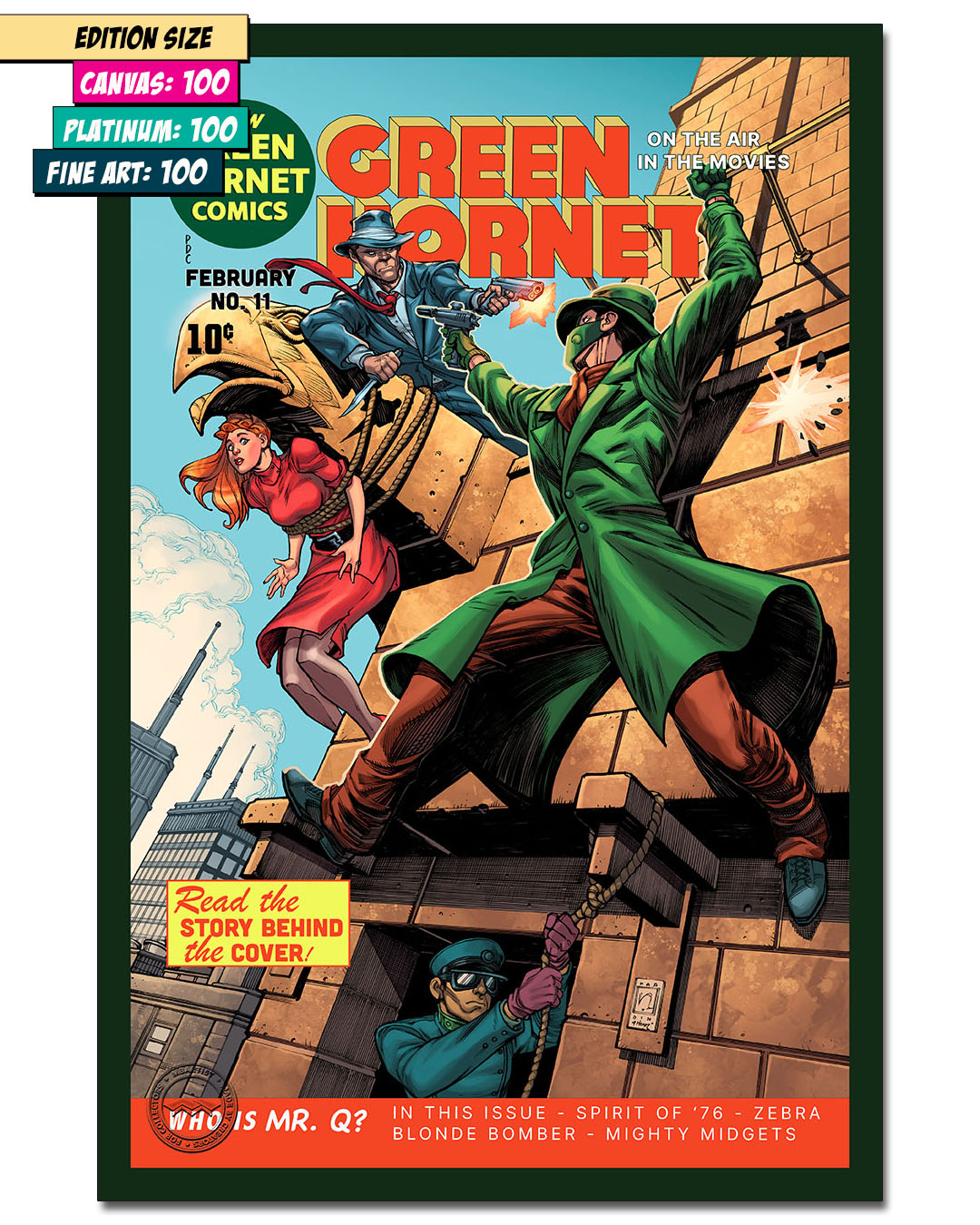 GREEN HORNET #11: OUT ON A LEDGE